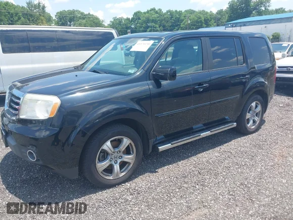 ✅ 2014 Honda Pilot EX-L • VIN: 5FNYF3H54EB028170 • Lot: 45370130. Listed on IAAI with 223,130 mi. Free auction sales archive from the USA and detailed vehicle history report at DreamBid. Image 2.