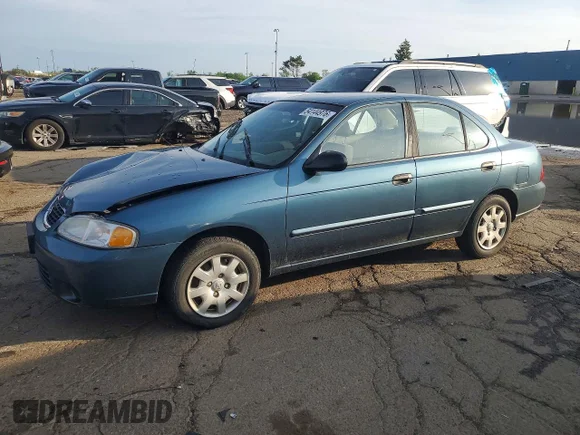 ✅ 2001 Nissan Sentra XE • VIN: 3N1CB51D21L507432 • Лот: 54144976. Опубликован ранее на Copart с пробегом 95 404 миль. Бесплатный доступ к архиву аукционных продаж из США и подробный отчёт об истории автомобиля на DreamBid. Изображение 1.