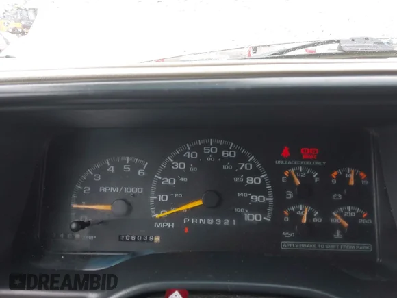 ✅ 1999 Chevrolet Suburban • VIN: 1GNFK16R6XJ493114 • Lot: 44599301. Wystawiony na IAAI z przebiegiem 206 039 mil. Bezpłatny archiwum sprzedaży aukcyjnych z USA i szczegółowy raport historii pojazdu na DreamBid. Zdjęcie 7.