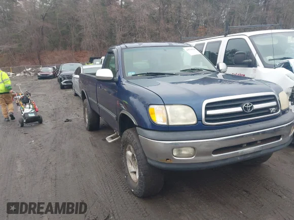 ✅ 2000 Toyota Tundra SR5 • VIN: 5TBKT4413YS030041 • Lot: 44578124. Listed on IAAI with 207,447 mi. Free auction sales archive from the USA and detailed vehicle history report at DreamBid. Image 1.