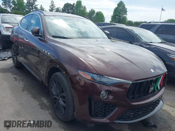 ✅ 2019 Maserati Levante GranSport • VIN: ZN661XUS0KX333979 • Лот: 45045329. Опубликован ранее на IAAI с пробегом 26 476 миль. Бесплатный доступ к архиву аукционных продаж из США и подробный отчёт об истории автомобиля на DreamBid. Изображение 1.