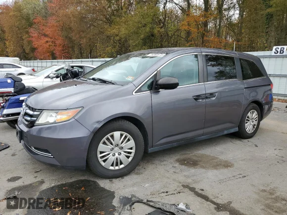 ✅ 2015 Honda Odyssey LX • VIN: 5FNRL5H20FB115953 • Lot: 74360573. Wystawiony na Copart z przebiegiem 76 810 mil. Bezpłatny archiwum sprzedaży aukcyjnych z USA i szczegółowy raport historii pojazdu na DreamBid. Zdjęcie 1.