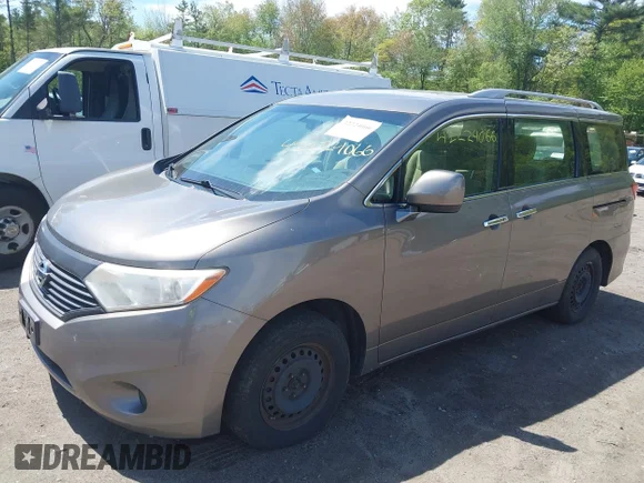 ✅ 2014 Nissan Quest S • VIN: JN8AE2KP1E9101017 • Lot: 42224066. Wystawiony na IAAI z przebiegiem 230 317 mil. Bezpłatny archiwum sprzedaży aukcyjnych z USA i szczegółowy raport historii pojazdu na DreamBid. Zdjęcie 6.