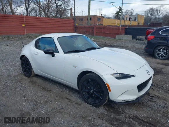✅ 2020 Mazda MX-5 Miata Club • VIN: JM1NDAL76L0418575 • Lot: 42032260. Listed on IAAI with 81,570 mi. Free auction sales archive from the USA and detailed vehicle history report at DreamBid. Image 1.