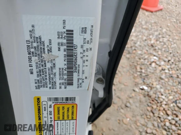 ✅ 2016 Ford Fusion SE • VIN: 3FA6P0HD6GR211927 • Лот: 39456953. Опубликован ранее на Copart с пробегом 161 798 миль. Бесплатный доступ к архиву аукционных продаж из США и подробный отчёт об истории автомобиля на DreamBid. Изображение 12.