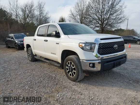 ✅ 2021 Toyota Tundra SR5 • VIN: 5TFDY5F12MX037278 • Lot: 44158380. Wystawiony na IAAI z przebiegiem 82 332 mil. Bezpłatny archiwum sprzedaży aukcyjnych z USA i szczegółowy raport historii pojazdu na DreamBid. Zdjęcie 1.