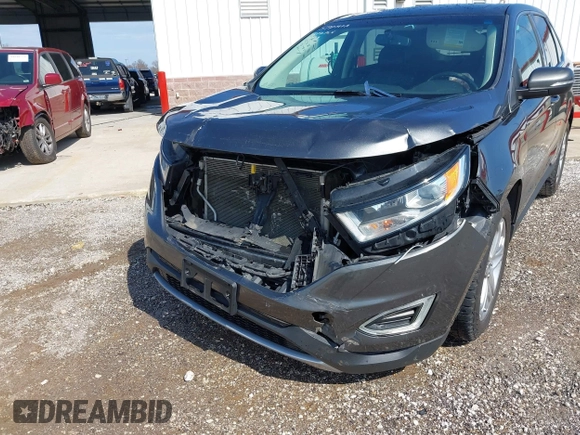 ✅ 2015 Ford Edge Titanium • VIN: 2FMTK3K93FBB34525 • Lot: 44537014. Wystawiony na IAAI z przebiegiem 135 695 mil. Bezpłatny archiwum sprzedaży aukcyjnych z USA i szczegółowy raport historii pojazdu na DreamBid. Zdjęcie 6.