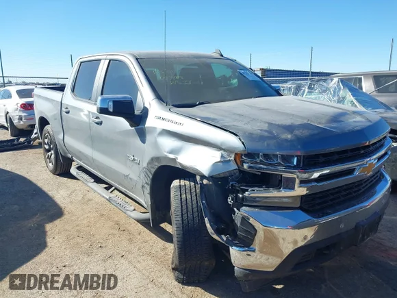 ✅ 2020 Chevrolet Silverado 1500 LT • VIN: 3GCPWCEK6LG329200 • Lot: 44313470. Listed on IAAI with 89,836 mi. Free auction sales archive from the USA and detailed vehicle history report at DreamBid. Image 1.