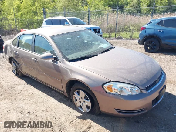 ✅ 2006 Chevrolet Impala LT 3.5L • VIN: 2G1WT58KX69191308 • Lot: 45111404. Wystawiony na IAAI z przebiegiem 170 075 mil. Bezpłatny archiwum sprzedaży aukcyjnych z USA i szczegółowy raport historii pojazdu na DreamBid. Zdjęcie 1.