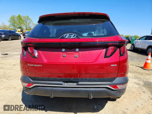 ✅ 2024 Hyundai Tucson SE • VIN: 5NMJACDE4RH439952 • Lot: 50573126. Wystawiony na Copart z przebiegiem 22 159 mil. Bezpłatny archiwum sprzedaży aukcyjnych z USA i szczegółowy raport historii pojazdu na DreamBid. Zdjęcie 6.