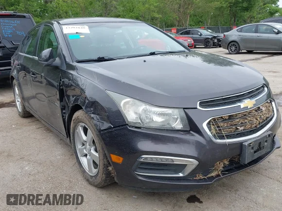 ✅ 2016 Chevrolet Cruze LT • VIN: 1G1PE5SBXG7110351 • Лот: 44992848. Опубліковано раніше на IAAI з пробігом Не вказано. Безкоштовний доступ до архіву аукціонних продажів зі США та докладний звіт про історію автомобіля на DreamBid. Зображення 1.