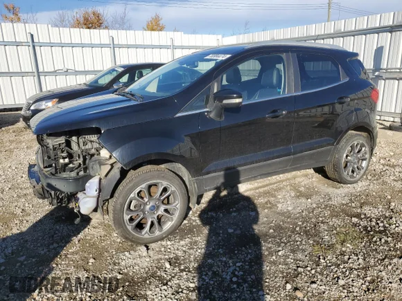 ✅ 2019 Ford EcoSport Titanium • VIN: MAJ6S3KL1KC255647 • Lot: 70304474. Wystawiony na Copart z przebiegiem 57 690 mil. Bezpłatny archiwum sprzedaży aukcyjnych z USA i szczegółowy raport historii pojazdu na DreamBid. Zdjęcie 1.