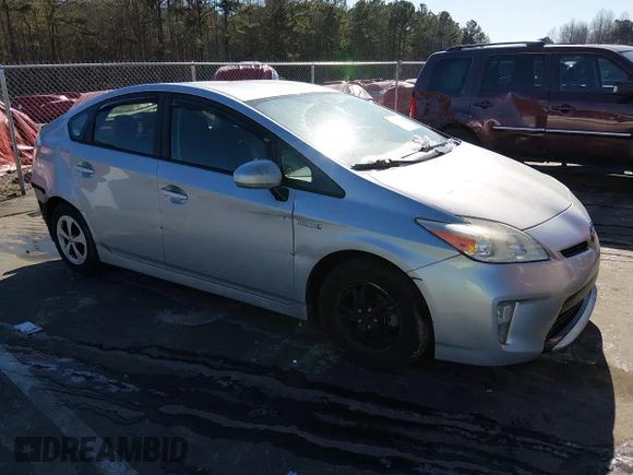 ✅ 2015 Toyota Prius Two • VIN: JTDKN3DU6F0458689 • Lot: 44249234. Listed on IAAI with 247,321 mi. Free auction sales archive from the USA and detailed vehicle history report at DreamBid. Image 1.
