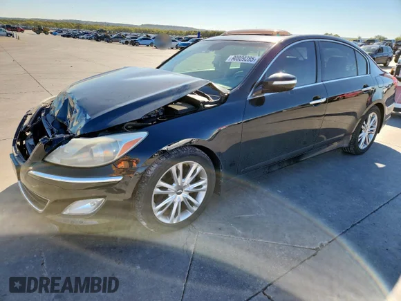 ✅ 2013 Hyundai Genesis 3.8L • VIN: KMHGC4DD2DU239151 • Lot: 90809285. Wystawiony na Copart z przebiegiem 63 127 mil. Bezpłatny archiwum sprzedaży aukcyjnych z USA i szczegółowy raport historii pojazdu na DreamBid. Zdjęcie 1.