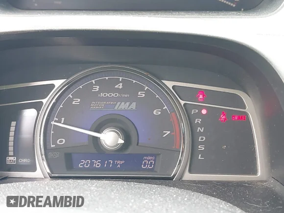 ✅ 2009 Honda Civic • VIN: JHMFA36279S005942 • Lot: 45155517. Wystawiony na IAAI z przebiegiem 207 617 mil. Bezpłatny archiwum sprzedaży aukcyjnych z USA i szczegółowy raport historii pojazdu na DreamBid. Zdjęcie 7.