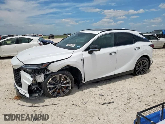 ✅ 2024 Lexus RX 350 • VIN: 2T2BAMCAXRC061288 • Lot: 65167005. Wystawiony na Copart z przebiegiem 15 234 mil. Bezpłatny archiwum sprzedaży aukcyjnych z USA i szczegółowy raport historii pojazdu na DreamBid. Zdjęcie 1.