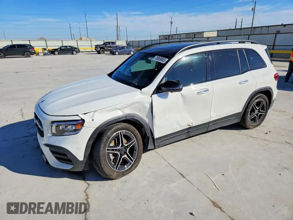 ✅ 2023 Mercedes-Benz GLB 250 • VIN: W1N4M4GB6PW327202 • Лот: 76869865. Опубликован ранее на Copart с пробегом 43 266 миль. Бесплатный доступ к архиву аукционных продаж из США и подробный отчёт об истории автомобиля на DreamBid. Изображение 1.