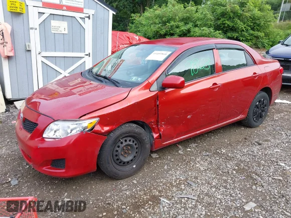 ✅ 2009 Toyota Corolla LE • VIN: JTDBL40E399027625 • Lot: 45489868. Wystawiony na IAAI z przebiegiem 165 089 mil. Bezpłatny archiwum sprzedaży aukcyjnych z USA i szczegółowy raport historii pojazdu na DreamBid. Zdjęcie 2.