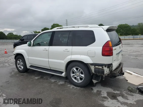 ✅ 2005 Lexus GX 470 • VIN: JTJBT20X050079604 • Лот: 55659005. Опубліковано раніше на Copart з пробігом 220 306 миль. Безкоштовний доступ до архіву аукціонних продажів зі США та докладний звіт про історію автомобіля на DreamBid. Зображення 2.