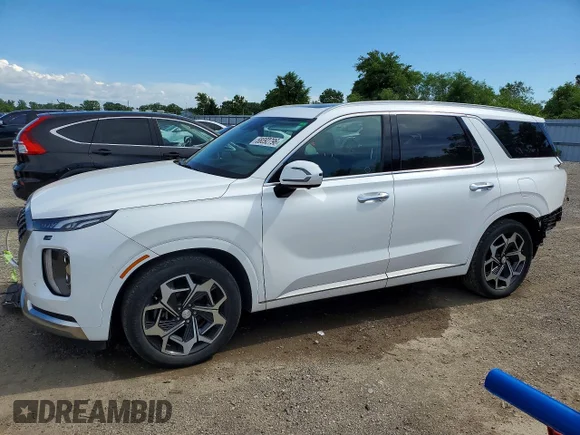 ✅ 2022 Hyundai Palisade Limited • VIN: KM8R5DHE4NU406004 • Lot: 58092796. Listed on Copart with 77,653 km. Free auction sales archive from the USA and detailed vehicle history report at DreamBid. Image 1.