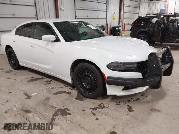 ✅ 2018 Dodge Charger Police • VIN: 2C3CDXKT5JH144257 • Лот: 44436230. Опубликован ранее на IAAI с пробегом 266 150 миль. Бесплатный доступ к архиву аукционных продаж из США и подробный отчёт об истории автомобиля на DreamBid. Изображение 1.