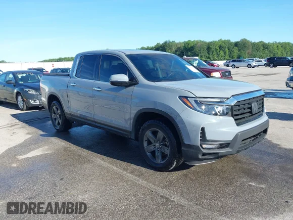 ✅ 2022 Honda Ridgeline RTL-E • VIN: 5FPYK3F75NB038004 • Lot: 45404481. Wystawiony na IAAI z przebiegiem 17 371 mil. Bezpłatny archiwum sprzedaży aukcyjnych z USA i szczegółowy raport historii pojazdu na DreamBid. Zdjęcie 1.