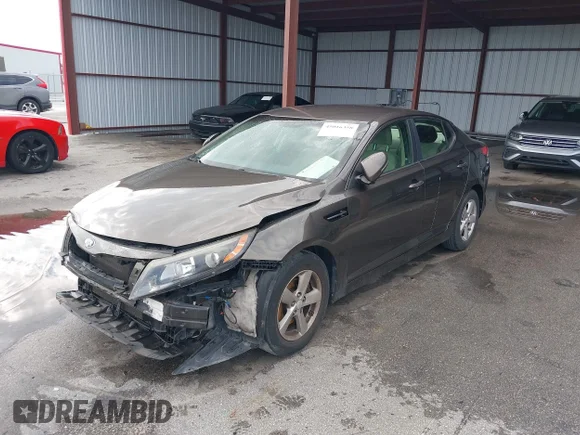 ✅ 2015 Kia Optima LX • VIN: 5XXGM4A79FG393462 • Lot: 45016358. Listed on IAAI with 139,581 mi. Free auction sales archive from the USA and detailed vehicle history report at DreamBid. Image 2.