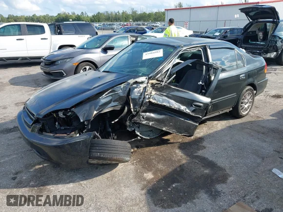 ✅ 1998 Honda Civic LX • VIN: 2HGEJ6672WH536254 • Lot: 43904982. Wystawiony na IAAI z przebiegiem 179 622 mil. Bezpłatny archiwum sprzedaży aukcyjnych z USA i szczegółowy raport historii pojazdu na DreamBid. Zdjęcie 2.