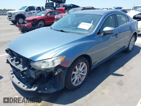 ✅ 2017 Mazda 6 Sport • VIN: JM1GL1U56H1123700 • Lot: 45155988. Wystawiony na IAAI z przebiegiem 80 657 mil. Bezpłatny archiwum sprzedaży aukcyjnych z USA i szczegółowy raport historii pojazdu na DreamBid. Zdjęcie 2.