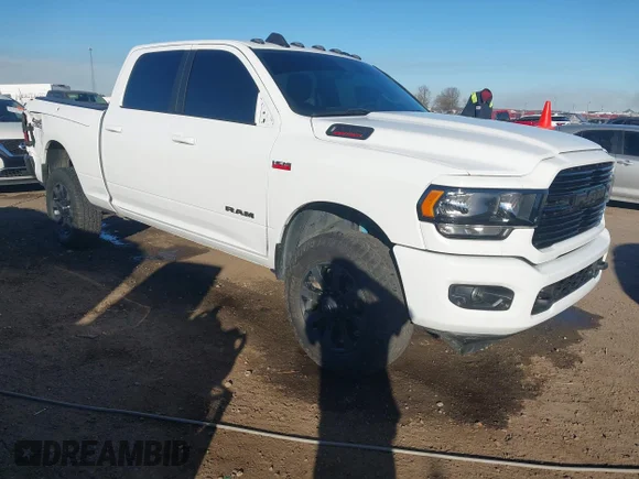 ✅ 2020 Ram 2500 Lone Star • VIN: 3C6UR5DJ6LG163685 • Lot: 44105785. Wystawiony na IAAI z przebiegiem 98 659 mil. Bezpłatny archiwum sprzedaży aukcyjnych z USA i szczegółowy raport historii pojazdu na DreamBid. Zdjęcie 1.