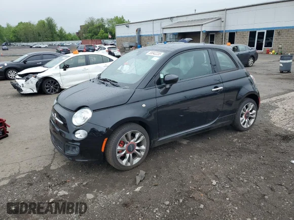 ✅ 2016 FIAT 500 Sport • VIN: 3C3CFFBR2GT133712 • Лот: 55842235. Опубликован ранее на Copart с пробегом 46 775 миль. Бесплатный доступ к архиву аукционных продаж из США и подробный отчёт об истории автомобиля на DreamBid. Изображение 1.
