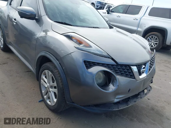 ✅ 2015 Nissan Juke SV • VIN: JN8AF5MV9FT550993 • Lot: 44559496. Listed on IAAI with 164,760 mi. Free auction sales archive from the USA and detailed vehicle history report at DreamBid. Image 1.
