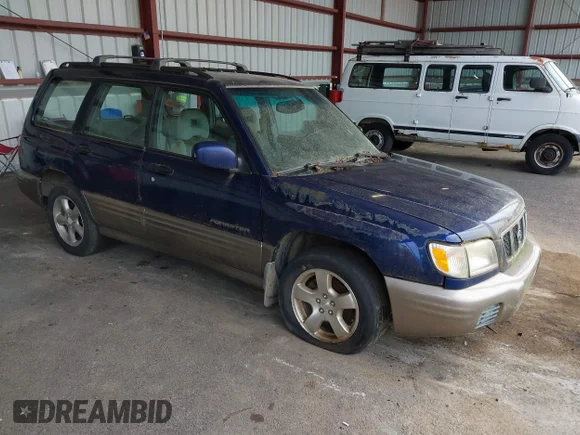 ✅ 2002 Subaru Forester S • VIN: JF1SF65512H714793 • Lot: 44869030. Wystawiony na IAAI z przebiegiem 107 697 mil. Bezpłatny archiwum sprzedaży aukcyjnych z USA i szczegółowy raport historii pojazdu na DreamBid. Zdjęcie 1.