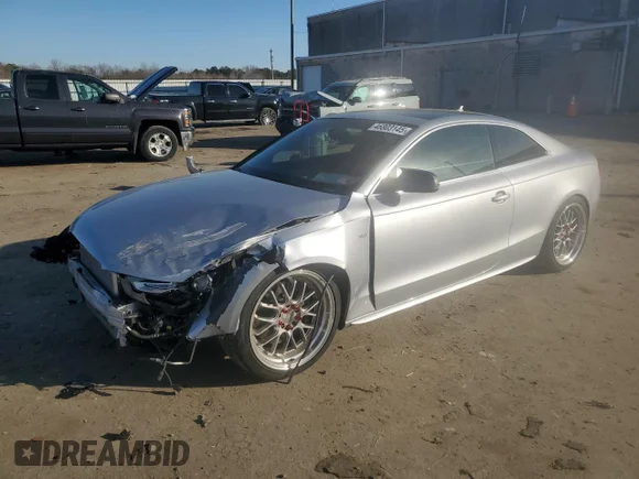 ✅ 2015 Audi S5 Premium Plus • VIN: WAUCGAFR5FA014240 • Lot: 46803145. Listed on Copart with 79,657 mi. Free auction sales archive from the USA and detailed vehicle history report at DreamBid. Image 1.