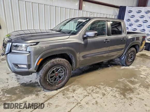 ✅ 2026 Nissan Frontier Pro-4X • VIN: 1N6ED1EK3TN621490 • Lot: 56636096. Listed on Copart with 15,135 mi. Free auction sales archive from the USA and detailed vehicle history report at DreamBid. Image 1.