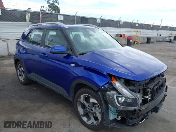 ✅ 2023 Hyundai Venue SEL • VIN: KMHRC8A37PU236438 • Lot: 42053376. Wystawiony na IAAI z przebiegiem 48 859 mil. Bezpłatny archiwum sprzedaży aukcyjnych z USA i szczegółowy raport historii pojazdu na DreamBid. Zdjęcie 1.