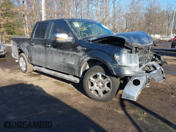 ✅ 2013 Ford F-150 XLT • VIN: 1FTFW1ET4DKE55039 • Lot: 44304030. Listed on IAAI with 152,207 mi. Free auction sales archive from the USA and detailed vehicle history report at DreamBid. Image 1.
