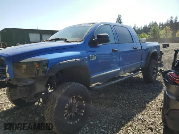 ✅ 2007 Dodge 2500 Laramie • VIN: 3D7KS29D07G762602 • Lot: 55106955. Wystawiony na Copart z przebiegiem 293 428 mil. Bezpłatny archiwum sprzedaży aukcyjnych z USA i szczegółowy raport historii pojazdu na DreamBid. Zdjęcie 1.