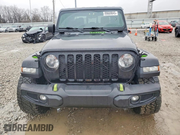 ✅ 2022 Jeep Gladiator Sport • VIN: 1C6HJTAG2NL154249 • Lot: 99669845. Wystawiony na Copart z przebiegiem 35 741 mil. Bezpłatny archiwum sprzedaży aukcyjnych z USA i szczegółowy raport historii pojazdu na DreamBid. Zdjęcie 5.
