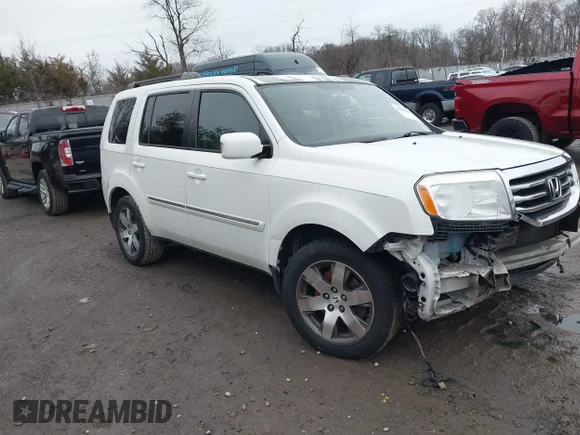 ✅ 2015 Honda Pilot Touring • VIN: 5FNYF4H94FB046128 • Лот: 44398241. Опубликован ранее на IAAI с пробегом 121 235 миль. Бесплатный доступ к архиву аукционных продаж из США и подробный отчёт об истории автомобиля на DreamBid. Изображение 1.