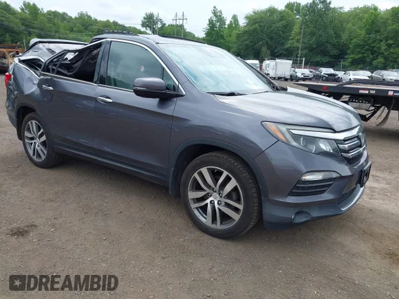 ✅ 2016 Honda Pilot Elite • VIN: 5FNYF6H08GB025233 • Lot: 45587572. Wystawiony na IAAI z przebiegiem 96 684 mil. Bezpłatny archiwum sprzedaży aukcyjnych z USA i szczegółowy raport historii pojazdu na DreamBid. Zdjęcie 1.