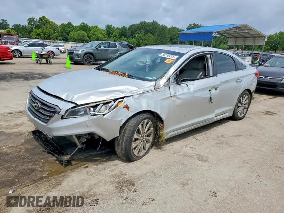 ✅ 2017 Hyundai Sonata Sport • VIN: 5NPE34AF1HH594068 • Lot: 58259476. Wystawiony na Copart z przebiegiem 205 160 mil. Bezpłatny archiwum sprzedaży aukcyjnych z USA i szczegółowy raport historii pojazdu na DreamBid. Zdjęcie 1.