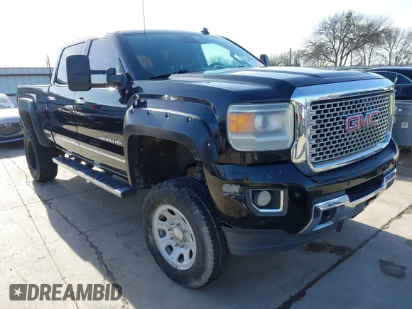 ✅ 2015 GMC Sierra 2500HD Denali • VIN: 1GT120EG6FF146204 • Лот: 41742598. Опубликован ранее на IAAI с пробегом 370 314 миль. Бесплатный доступ к архиву аукционных продаж из США и подробный отчёт об истории автомобиля на DreamBid. Изображение 1.
