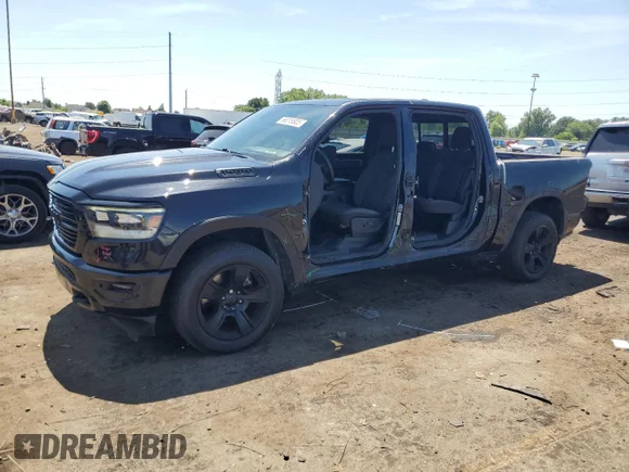 ✅ 2020 Ram 1500 Big Horn • VIN: 1C6SRFFT6LN327830 • Lot: 66018805. Listed on Copart with 117,380 mi. Free auction sales archive from the USA and detailed vehicle history report at DreamBid. Image 1.
