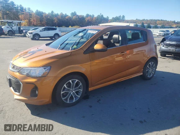 ✅ 2017 Chevrolet Sonic LT • VIN: 1G1JD6SB2H4116419 • Лот: 87257875. Опубліковано раніше на Copart з пробігом 72 108 миль. Безкоштовний доступ до архіву аукціонних продажів зі США та докладний звіт про історію автомобіля на DreamBid. Зображення 1.