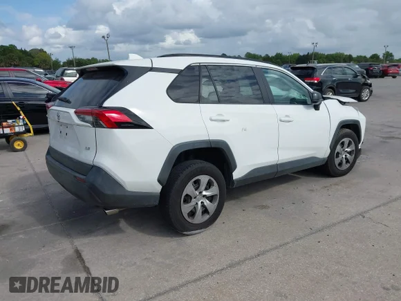 ✅ 2019 Toyota RAV4 LE • VIN: 2T3H1RFVXKW015661 • Lot: 44766309. Listed on IAAI with 135,358 mi. Free auction sales archive from the USA and detailed vehicle history report at DreamBid. Image 4.