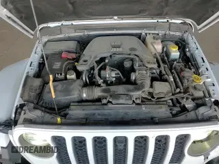 ✅ 2021 Jeep Wrangler Unlimited Rubicon • VIN: 1C4HJXFG9MW697068 • Лот: 80227865. Опубликован ранее на Copart с пробегом 93 166 миль. Бесплатный доступ к архиву аукционных продаж из США и подробный отчёт об истории автомобиля на DreamBid. Изображение 16.