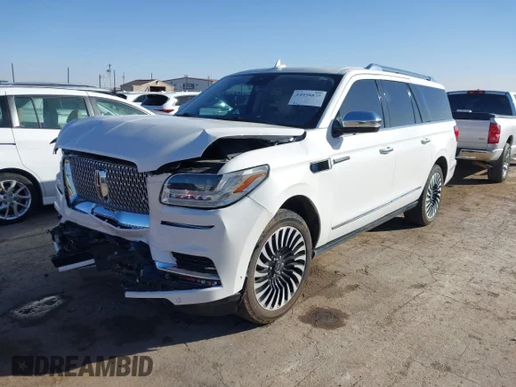 ✅ 2019 Lincoln Navigator Black Label • VIN: 5LMJJ3TT5KEL12743 • Лот: 44058877. Опубліковано раніше на IAAI з пробігом 99 161 миль. Безкоштовний доступ до архіву аукціонних продажів зі США та докладний звіт про історію автомобіля на DreamBid. Зображення 2.