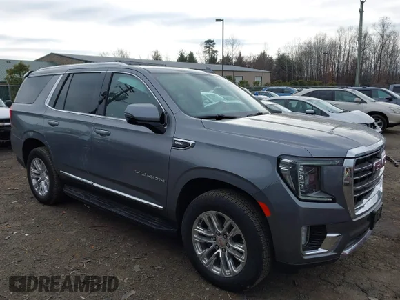 ✅ 2021 GMC Yukon SLT • VIN: 1GKS2BKD5MR115133 • Лот: 44028696. Опубликован ранее на IAAI с пробегом 92 314 миль. Бесплатный доступ к архиву аукционных продаж из США и подробный отчёт об истории автомобиля на DreamBid. Изображение 1.