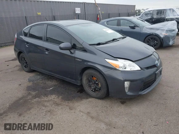 ✅ 2015 Toyota Prius One • VIN: JTDKN3DU4F1955508 • Lot: 44079607. Listed on IAAI with 174,055 mi. Free auction sales archive from the USA and detailed vehicle history report at DreamBid. Image 1.